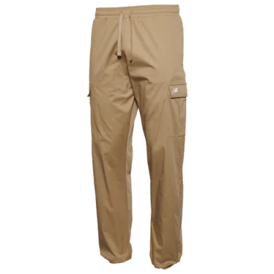 New Balance Mens  Combat Cargo Pants In Tan/white