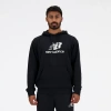 NEW BALANCE MENS NEW BALANCE FRENCH TERRY STACKED LOGO PULLOVER HOODIE