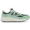 New Balance 990v6 Leather-trimmed Suede And Mesh Sneakers In Multi