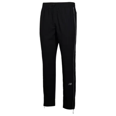 New Balance Mens  Run Energy Pants In Black/white