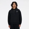 New Balance Men's Sport Essentials Fleece Hoodie In Black/white