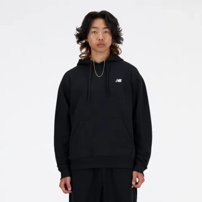 NEW BALANCE MENS NEW BALANCE SPORT ESSENTIALS FLEECE HOODIE