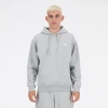 New Balance Mens  Sport Essentials Fleece Hoodie In Grey/white