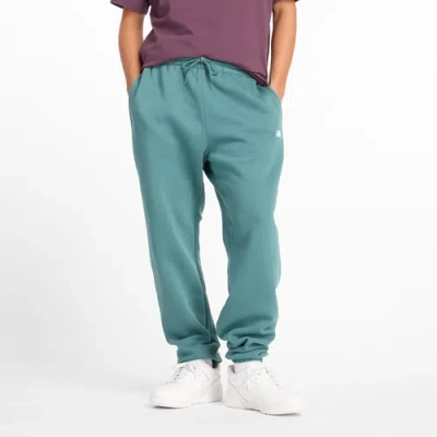 New Balance Mens  Sport Essentials Fleece Jogger In White/green