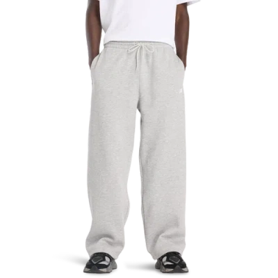 New Balance Mens  Sport Essentials Open Hem Fleece Pants In Gray