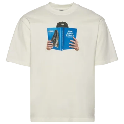New Balance Mens  Storybook T-shirt In White