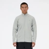 New Balance Mens  Tech Knit Full Zip In Gray/gray