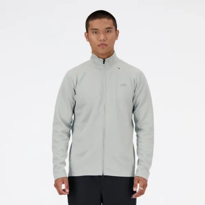 New Balance Mens  Tech Knit Full Zip In Gray/gray
