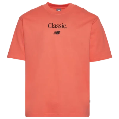 New Balance Mens  Timeless T-shirt In Red