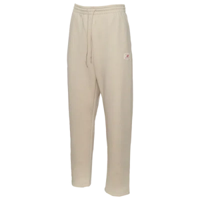 New Balance Mens  Woven Label Pants In Neutral