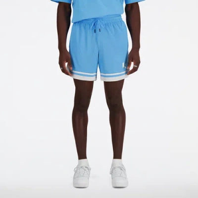 New Balance Mens  X Klutch Mesh Shorts In Carolina/white