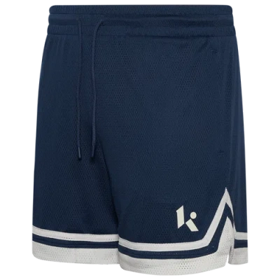 New Balance Mens  X Klutch Mesh Shorts In Navy/white