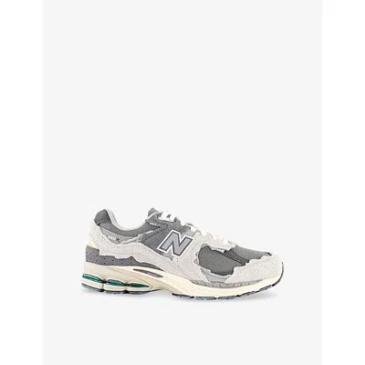 NEW BALANCE MENS 2002 PROTECTION PACK 'RAIN CLOUD' WOVEN TRAINERS RAIN CLOUD 2