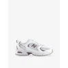 New Balance Unisex 530 White Natural Indio Mesh Running Trainers Colou In White Brown