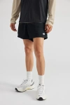 New Balance Mesh 5" Short In Black, Men's At Urban Outfitters