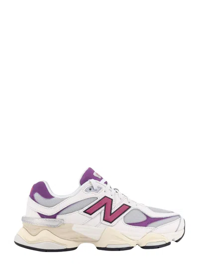 New Balance Mesh And Leather Trainers In Purple