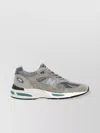 New Balance Textured Grey Sneakers With Suede And Mesh Composition