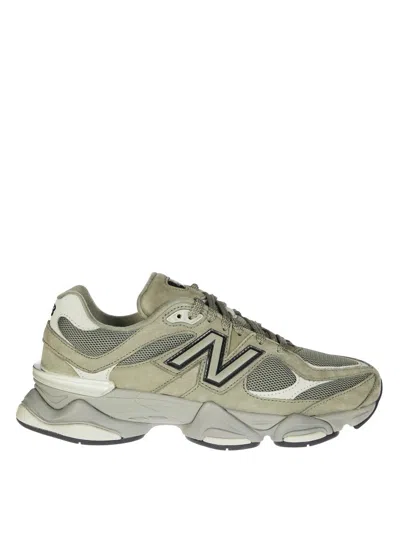 NEW BALANCE MESH AND SUEDE SNEAKERS
