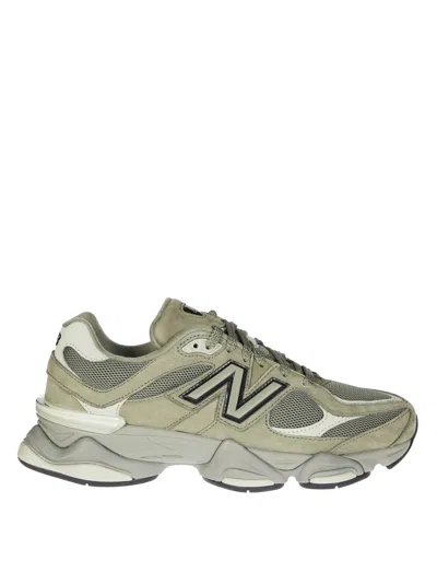 New Balance Mesh And Suede Sneakers In Neutral
