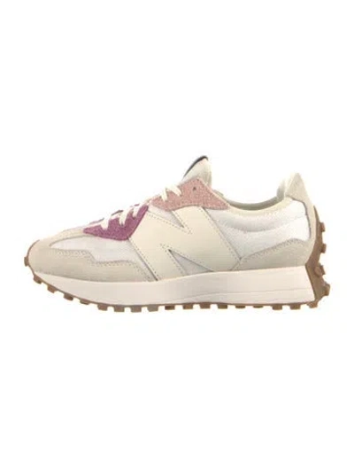 Pre-owned New Balance Mesh Colorblock Pattern Athletic Sneakers In Neutral