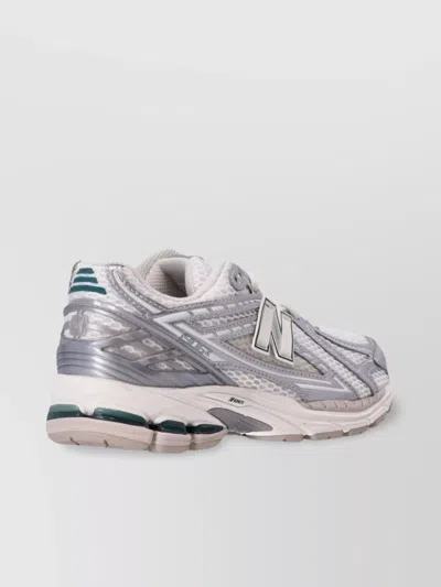New Balance Mesh Eco-leather Round Toe Sneakers In White