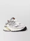 New Balance Mesh Panel Rubber Sole Sneakers In White