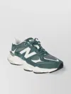 New Balance Teal Sneakers With Textured Suede In Green