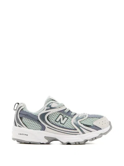 New Balance Kids' Mesh Panelled Sneakers In Green