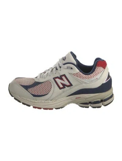Pre-owned New Balance Mesh Polka Dot Print Sneakers In White