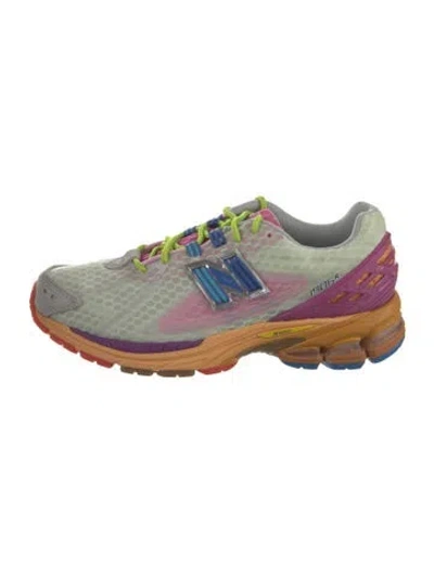 Pre-owned New Balance Mesh Printed Athletic Sneakers In Multi