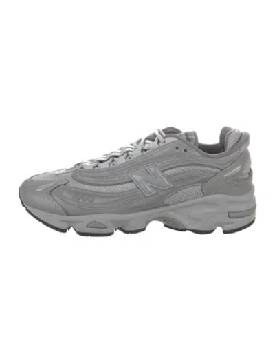 Pre-owned New Balance Mesh Sneakers In Gray