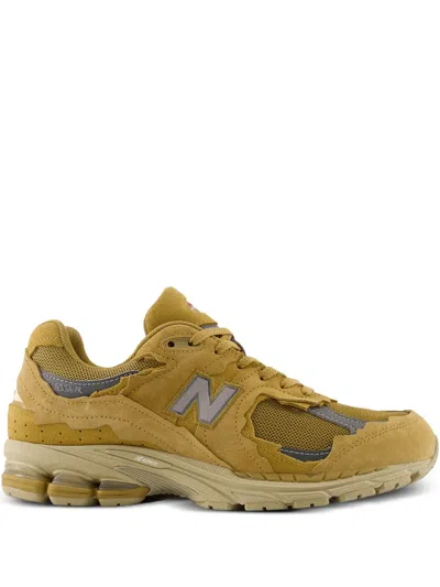 New Balance Mesh-sneakers Mit N-logo In Brown
