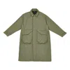 New Balance Met24 Padded Soutein Collar Jacket 'true Camo' In Burgundy