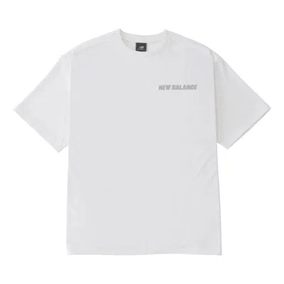New Balance Met24 Reflection Nb Logo T-shirt 'white'