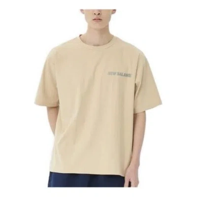 New Balance Met24 Training Short Sleeve Tee 'sand' In Neutral
