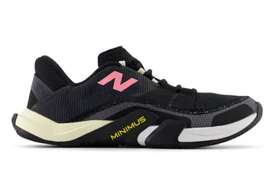 Pre-owned New Balance Minimus Tr V2 (women's) Sneakers In Phantom/black/cyber Jade