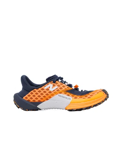 New Balance Minimus Trail Sneakers In Orange