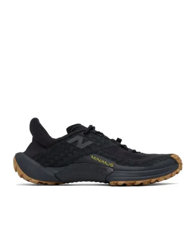 New Balance Minimus Trail Sneakers In Black