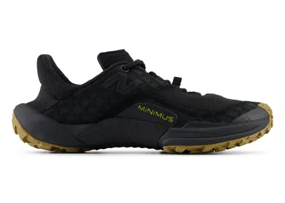 Pre-owned New Balance Minimus Trail (women's) Sneakers In Black/great Plains