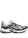 New Balance Mesh Panelled Low Top Sneakers In Black