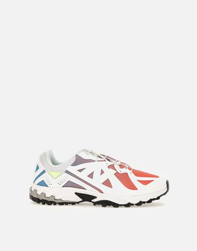 New Balance Ml610 Dd Leather Sneakers Multicolor In White