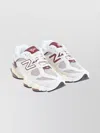 New Balance 9060 Low-top Sneakers In Linen And Burgundy In White