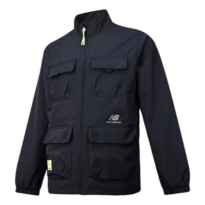 New Balance Multi Pocket Jacket 'black' In Blue