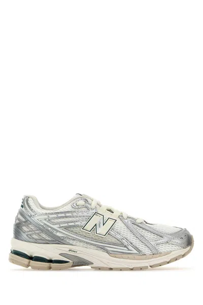 New Balance Multicolor Fabric And Mesh 1960r Sneakers In Silmetoffwhi