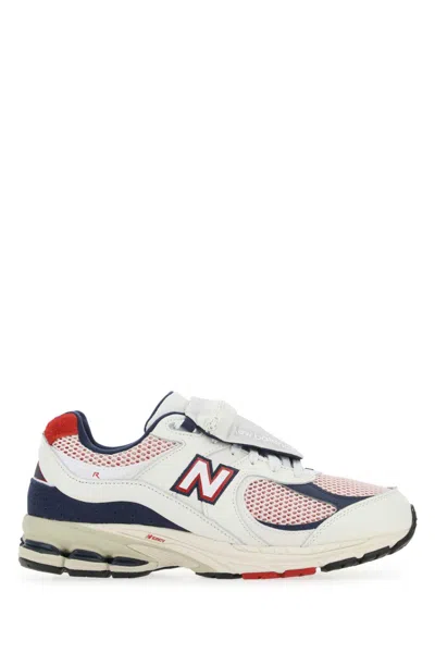 New Balance Multicolor Leather And Mesh 2002r Sneakers In Seasalt