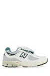 New Balance Leather And Mesh 2002r Low Top Sneakers With Removable Pocke In Seasalt