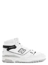 New Balance Multicolor Leather And Suede 650 Sneakers | Size 6+ | Bb650rwh Color White