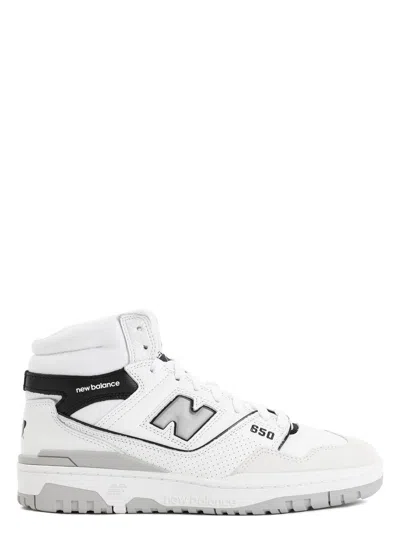 New Balance Multicolor Leather And Suede 650 Sneakers | Size 6+ | Bb650rwh Color White