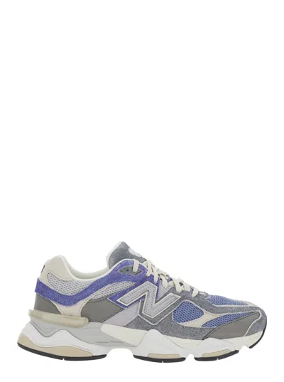 New Balance Multicolor Low Top Sneaker With Logo Detail On The Side In Suede And Tech Fabric Unisex