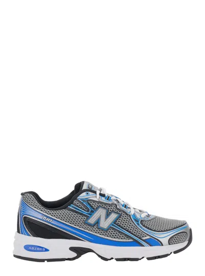 NEW BALANCE MULTICOLOR LOW TOP SNEAKERS WITH LOGO PATCH ON SIDE AND TONGUE AND PERFORATED PANELS IN TECH FABRIC 